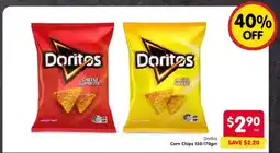 Spar Doritos corn chips offer