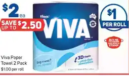 Foodland Viva paper towel offer