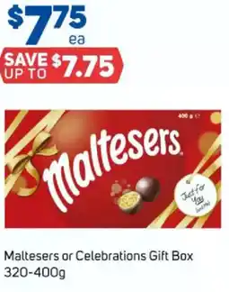 Foodland Maltesers or celebrations gift box offer
