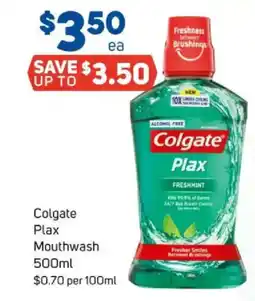 Foodland Colgate plax mouthwash offer