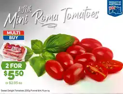 Foodland Sweet delight tomatoes punnet offer