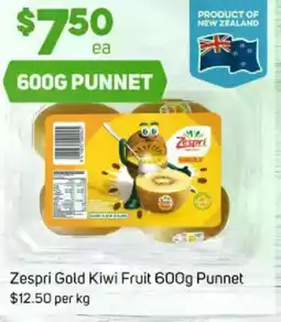Foodland Zespri gold kiwi fruit punnet offer