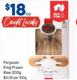 Foodland Ferguson king prawn raw offer