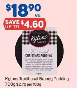 Foodland Kytons Traditional Brandy Pudding offer