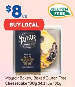 Foodland Mayfair Bakery Baked Gluten Free Cheesecake offer