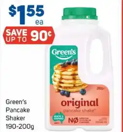 Foodland Green's pancake shaker offer