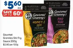 Foodland Gourmet grannies stir fry sauce offer