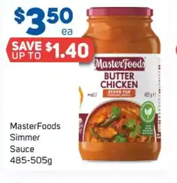Foodland Masterfoods simmer sauce offer
