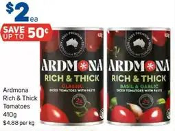 Foodland Ardmona rich & thick tomatoes offer