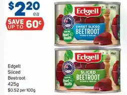 Foodland Edgell sliced beetroot offer