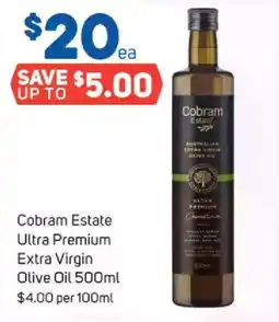 Foodland Cobram estate ultra premium extra virgin olive oil offer
