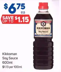 Foodland Kikkoman soy sauce offer