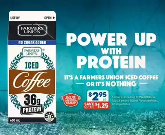 Farmers union iced coffee or dairy farmers flavoured milks