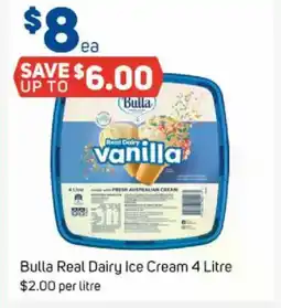 Foodland Bulla real dairy ice cream offer