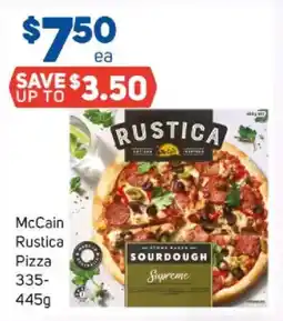 Foodland Mccain rustica pizza offer