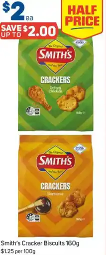 Foodland Smith's cracker biscuits offer