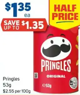 Foodland Pringles 53g offer