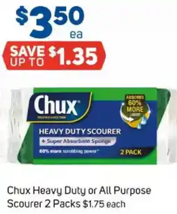 Foodland Chux heavy duty or all purpose scourer offer