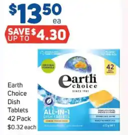 Foodland Earth choice dish tablets offer