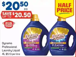 Foodland Dynamo professional laundry liquid offer