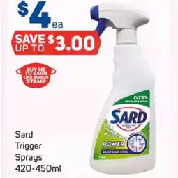 Foodland Sard trigger sprays offer