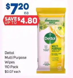 Foodland Dettol multi purpose wipes offer