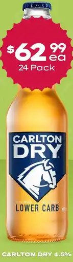 Thirsty Camel Carlton dry 4.5% offer