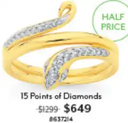 Angus & Coote Natural Diamond Rings offer