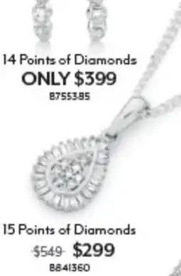 Angus & Coote WHITE GOLD & Natural Diamonds offer