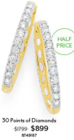 Angus & Coote Natural Diamond Accessories offer