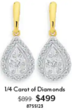 Angus & Coote Natural Diamond Accessories offer