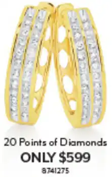 Angus & Coote Natural Diamond Accessories offer