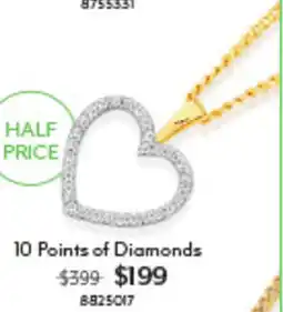 Angus & Coote Natural Diamond Accessories offer