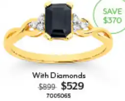 Angus & Coote Natural Sapphire With Diamonds offer