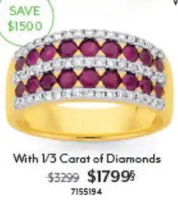 Angus & Coote Natural Ruby Treasures offer