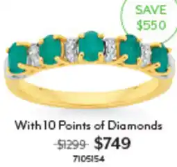 Angus & Coote Timeless Natural Emerald offer