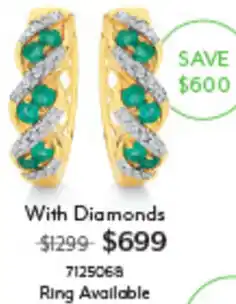 Angus & Coote Timeless Natural Emerald offer