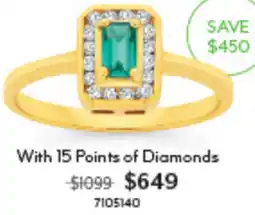 Angus & Coote Timeless Natural Emerald offer