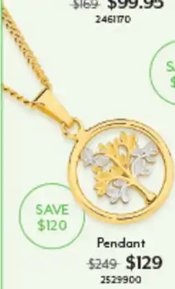 Angus & Coote Pendant offer