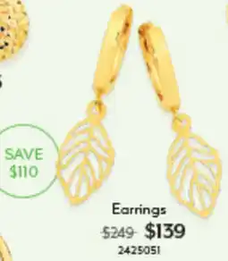 Angus & Coote Earrings offer
