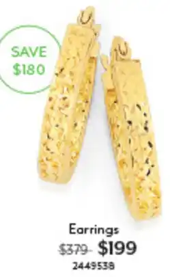 Angus & Coote Earrings offer