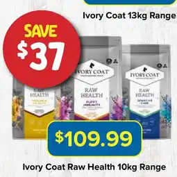 PetO Ivory Coat Raw Health Range offer