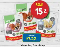PetO Vitapet Dog Treats Range offer