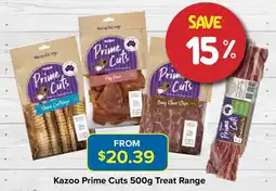 PetO Kazoo Prime Cuts Treat Range offer