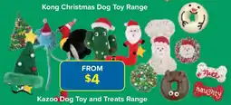 PetO Kazoo Dog Toy and Treats Range offer