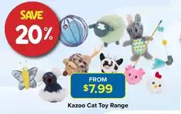 PetO Kazoo Cat Toy Range offer