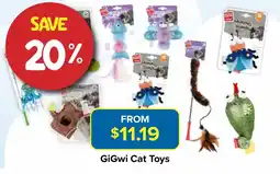 PetO GiGwi Cat Toys offer