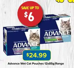 PetO Advance Wet Cat Pouches Range offer