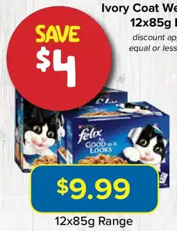 PetO Felix Wet Food Range offer