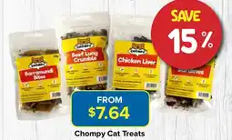 PetO Chompy Cat Treats offer